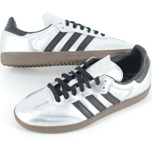 adidas SAMBA OG W �A�f�B�_�X �T���o ���f�B�[�X �X�j�[�J�[ �V���o�[�u���b�N ji4218