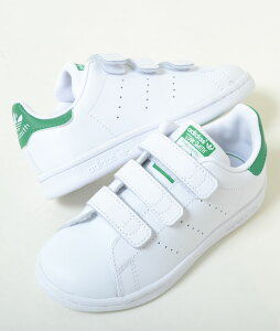 �y17cm-21.5cm�zadidas STAN SMITH CF C �A�f�B�_�X �X�^���X�~�X CF C �z���C�g×�O���[�� �L�b�Y �x�r�[ kids baby �X�j�[�J�[ �q���C m20607
