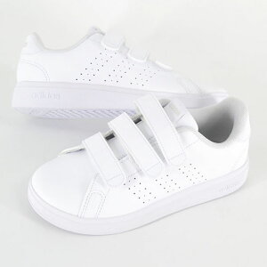 �y17cm-22cm�zadidas ADVANCOURT BASE 2.0 CF C �A�f�B�_�X �A�h�o���R�[�g �L�b�Y �X�j�[�J�[ �z���C�g ie9020