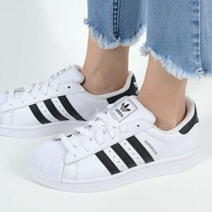 adidas SUPERSTAR II �A�f�B�_�X �X�[�p�[�X�^�[ ���f�B�[�X �X�j�[�J�[ �z���C�g�u���b�N ih8659