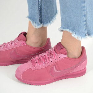 W NIKE CORTEZ �E�B�����Y �i�C�L �R���e�b�c ���f�B�[�X �X�j�[�J�[ �s���N im6034-600