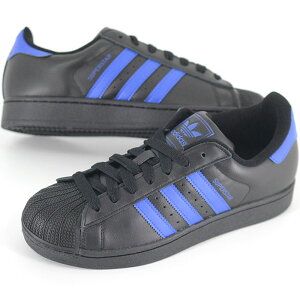 adidas SUPERSTAR II �A�f�B�_�X �X�[�p�[�X�^�[ �����Y �X�j�[�J�[ �u���b�N�u���[ jq2310