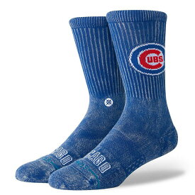 STANCE FADE CHI Socks スタンス フェード クルー ユニセックス メンズ レディース ソックス ブルー シカゴ・カブス fadechi MLB