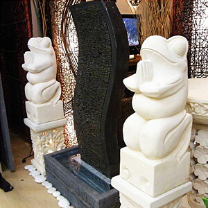 【最大1万円クーポン解禁!】パリマナン1体 幸せを祈ってくれる「神様の使い」お祈りカエル バリ 玄関 アジアン雑貨 おしゃれ インテリア エスニック リゾート 置物 オブジェ カエル バリ