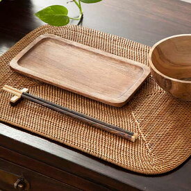 【5%オフクーポン解禁】バリ島 アタ製品 アタ トレイ トレー プレースマット ランチョンマット アタトレー アジアン雑貨 長方形 インテリア おしゃれ カフェ風インテリア リゾート バリ雑貨 ランチマット テーブルマット キッチン雑貨