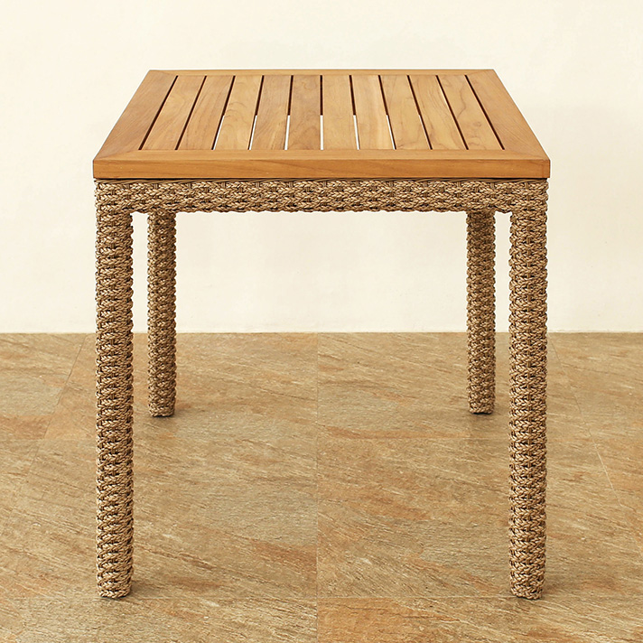 楽天市場】ガーデン テーブル ガーデンテーブル チーク 材 木製 80