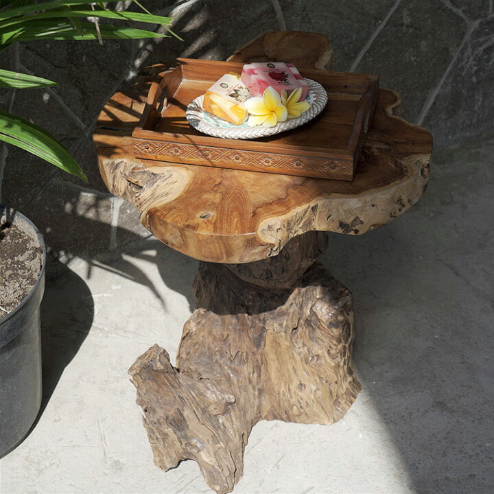 楽天市場】【10%オフクーポン配布中】サイドテーブル 切り株 テーブル  