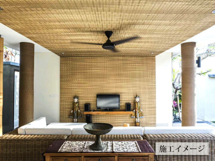 楽天市場 アジアン建材 内装 ファイバー リゾート バリ エスニック オシャレ おしゃれ Diy 壁紙 簡単 リメイク シート ナチュラルカラー 91cmｘ1cm Vsファイバーシートbandeau Weave Nigerian Satinwood 25 1mm Vs0031 花 ガーデン 木材 建築資材 設備 壁材