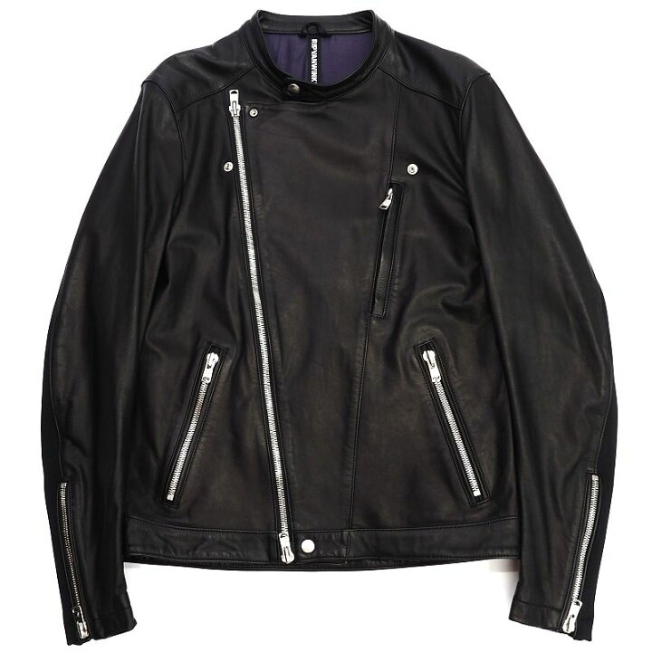 楽天市場】超美品 22SS RIPVANWINKLE レザーライダース 【サイズ：M位 