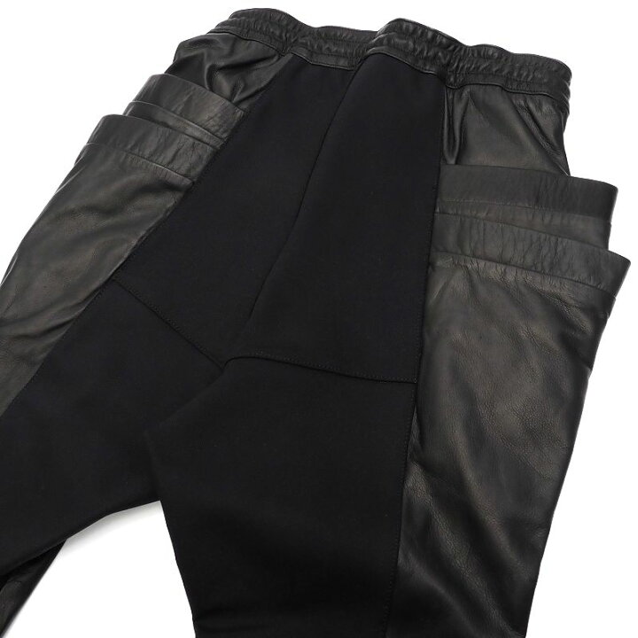 楽天市場】未使用品 22SS RIPVANWINKLE レザー ジャージー ジョッパー 