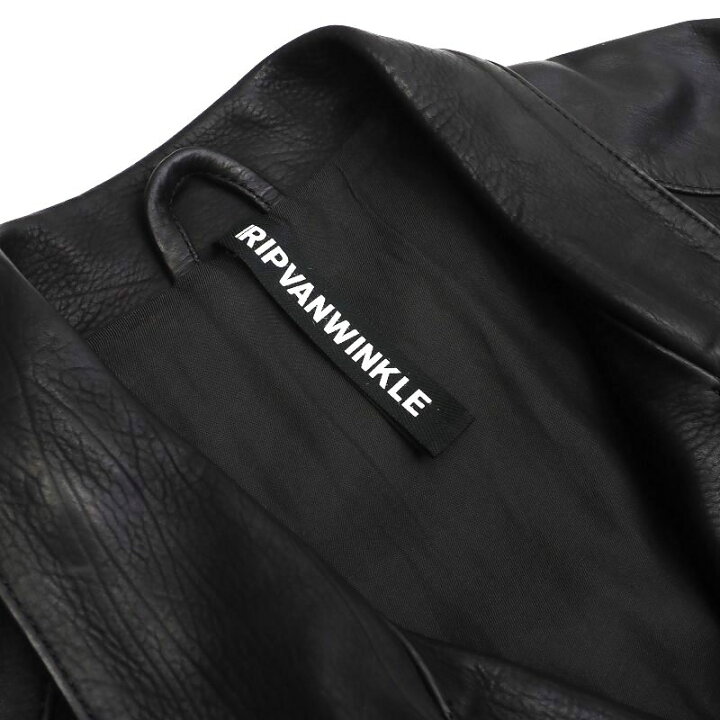 楽天市場】未使用品 RIPVANWINKLE レザー ライダース ジャケット  