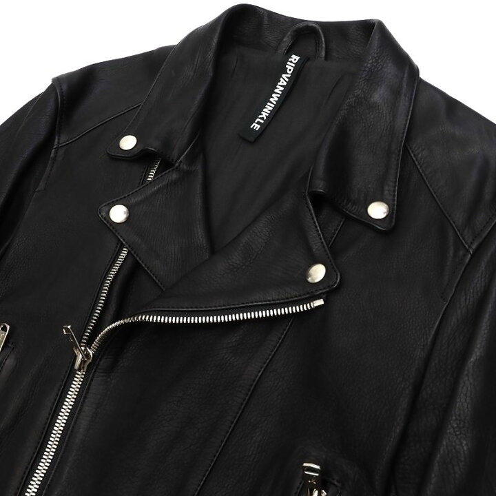 楽天市場】未使用品 RIPVANWINKLE レザー ライダース ジャケット  