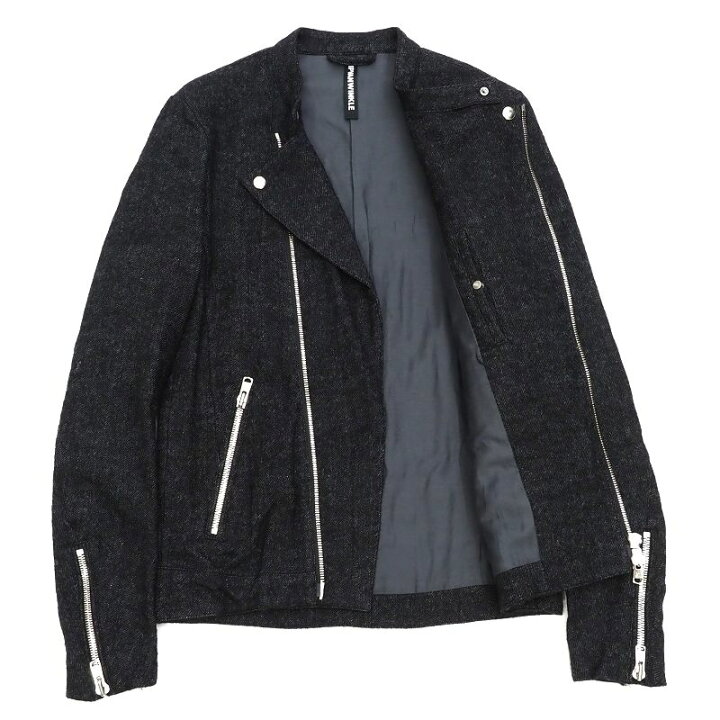 楽天市場】新品 21AW RIPVANWINKLE ウールジャージー ライダース 