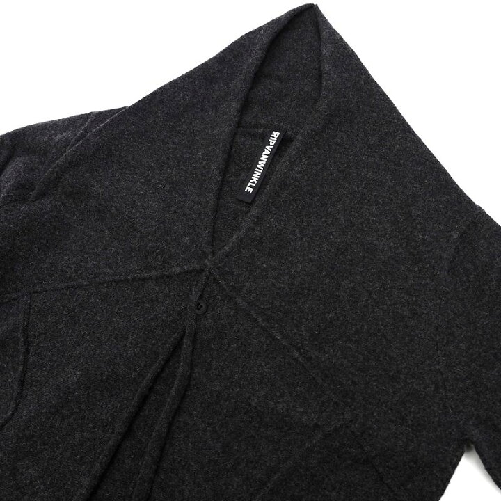 楽天市場】新品 RIPVANWINKLE ソリッド ニット カーディガン 【サイズ 