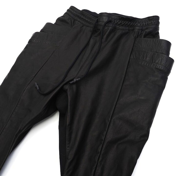楽天市場】新品 22SS RIPVANWINKLE LEATHER JERSEY JODHPUR レザー 