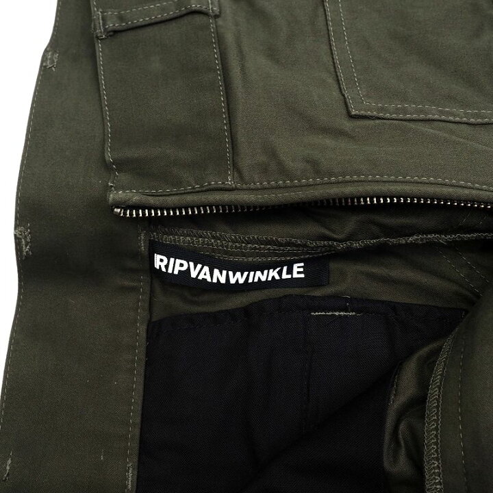 楽天市場】未使用品 23AW RIPVANWINKLE パラシュート ショートパンツ 
