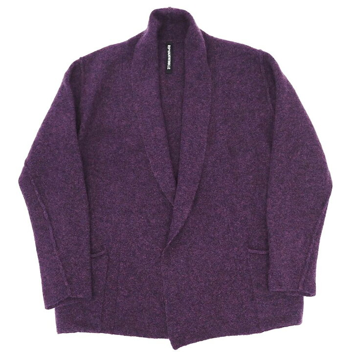 楽天市場】超美品 25AW RIPVANWINKLE Mohair Solid Rever Carde ニット 
