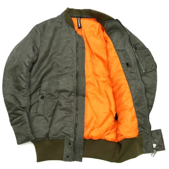 楽天市場】新品 22AW RIPVANWINKLE MA-1 ジャケット 【サイズ：L 