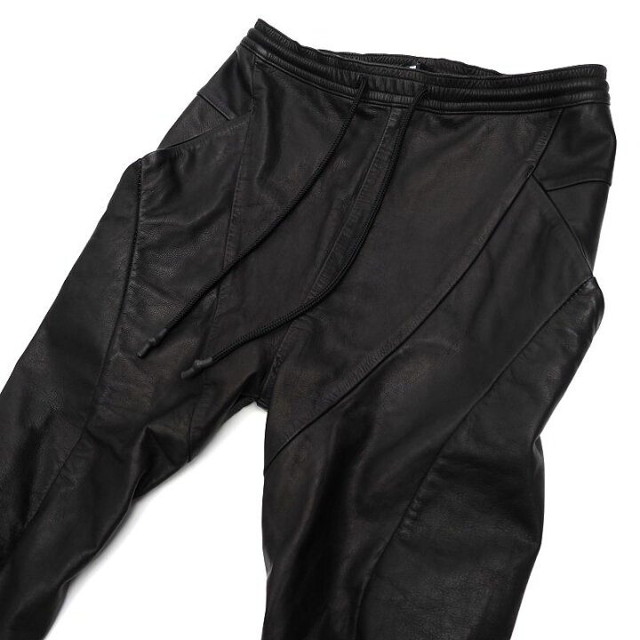 楽天市場】未使用品 22SS RIPVANWINKLE レザーパンツ 【サイズ：M 