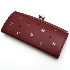 新品訳あり Paul Smith レターズ レザーウォレット がま口 長財布 レッド KPW023 ポールスミス レディース 5CH/B05127/HEBR17/SYM/HM