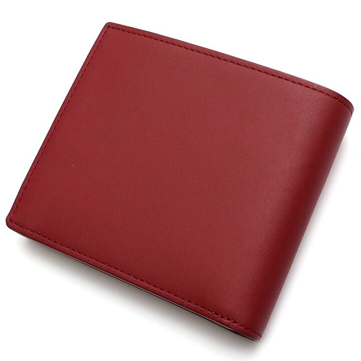 楽天市場】新品 Paul Smith レザーウォレット 2つ折り財布 レッド 