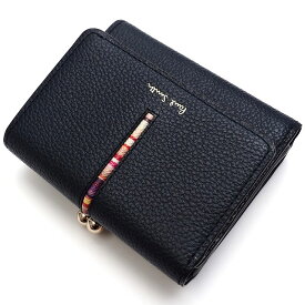 未使用品 Paul Smith コンパクト レザーウォレット 財布 ネイビー PWD654 ポールスミス レディース 5CH/C05269/JPRI01/HM/SYM