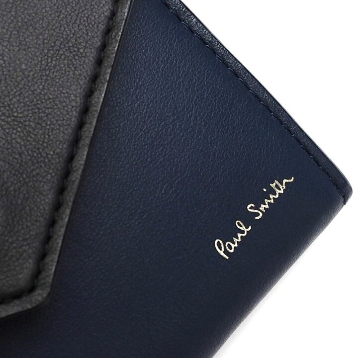 楽天市場】新品 Paul Smith コンパクト レザーウォレット 財布  