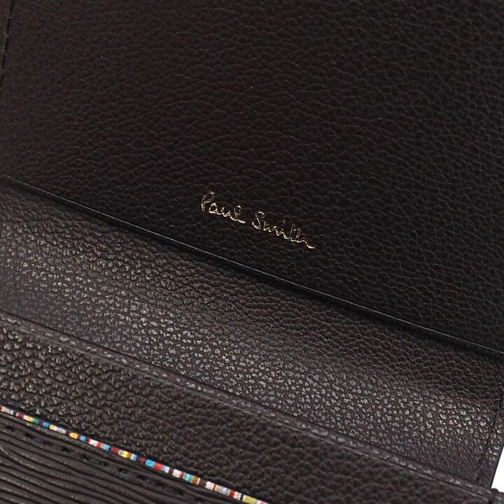 楽天市場】新品 Paul Smith コンパクト レザーウォレット 財布 ダーク 