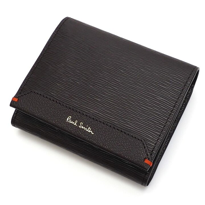 楽天市場】新品 Paul Smith コンパクト レザーウォレット 財布 ダーク 