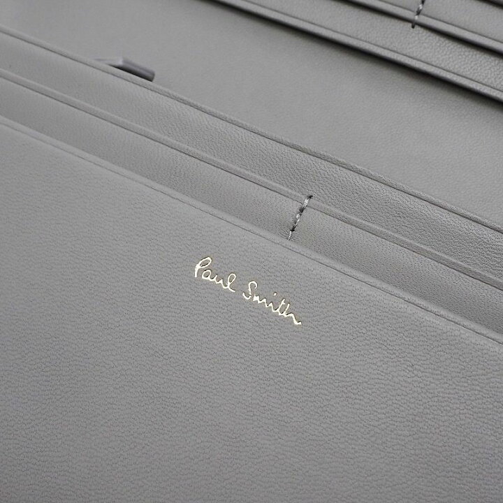 楽天市場】未使用品 Paul Smith ストライプインセット レザー 