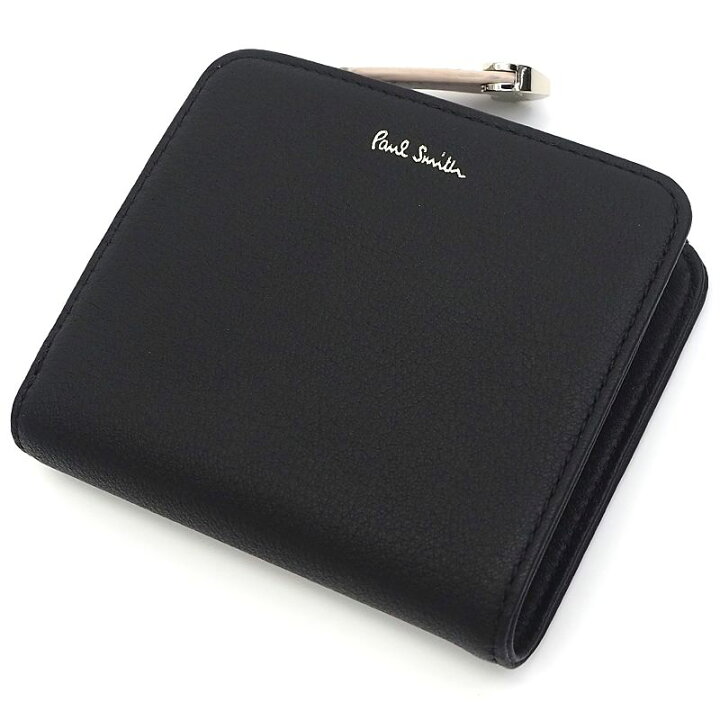 楽天市場】新品 Paul Smith レザーウォレット 財布 ブラック PWU913  