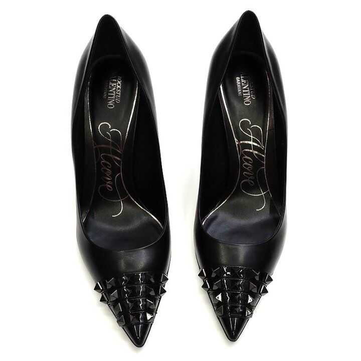 楽天市場】未使用品 VALENTINO GARAVANI ロックスタッズ アルコーブ 