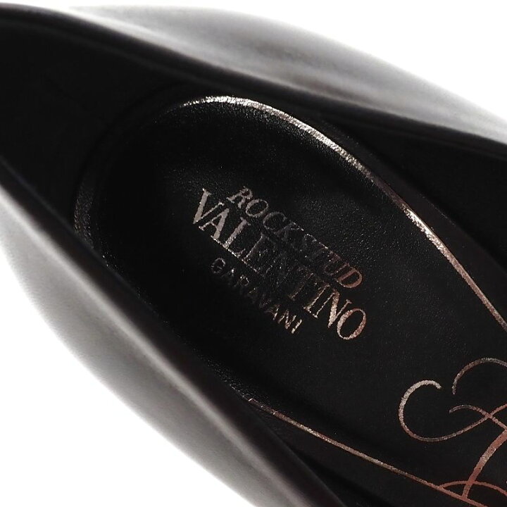 F04182 未使用品 VALENTINO GARAVANI：39.5 ブラック - メルカリ 