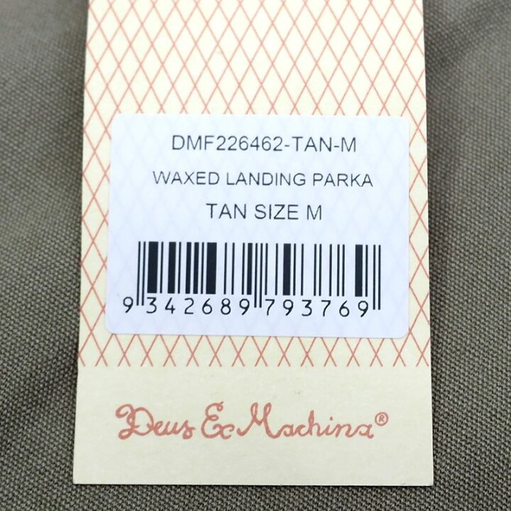 楽天市場】新品 22FW DEUS EX MACHINA ジャケット 【サイズ：M】 Tan