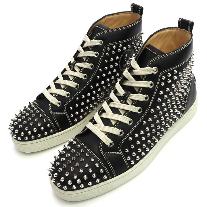 楽天市場】未使用品 Christian Louboutin スパイク レザースニーカー  