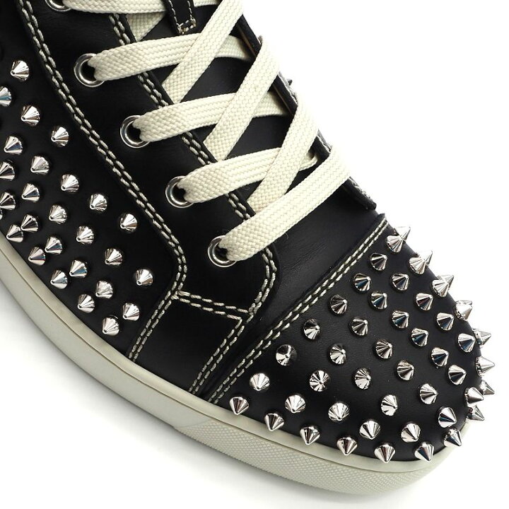 楽天市場】未使用品 Christian Louboutin スパイク レザースニーカー 