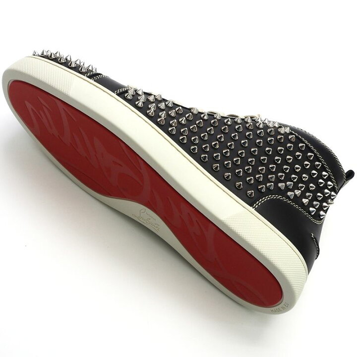 楽天市場】未使用品 Christian Louboutin スパイク レザースニーカー 