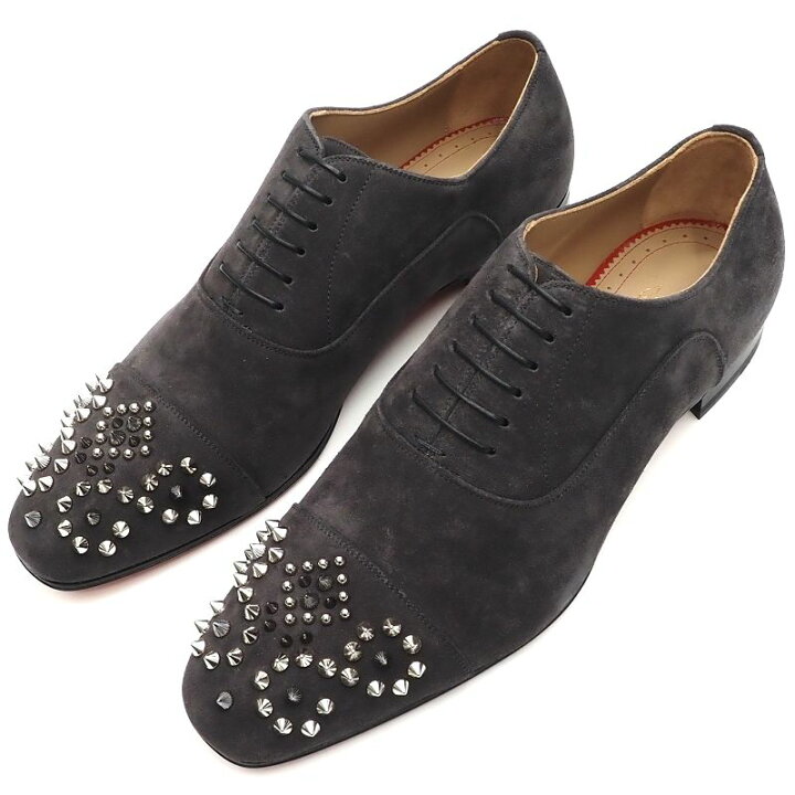 楽天市場】未使用品 Christian Louboutin スタッズ スエードレザー  