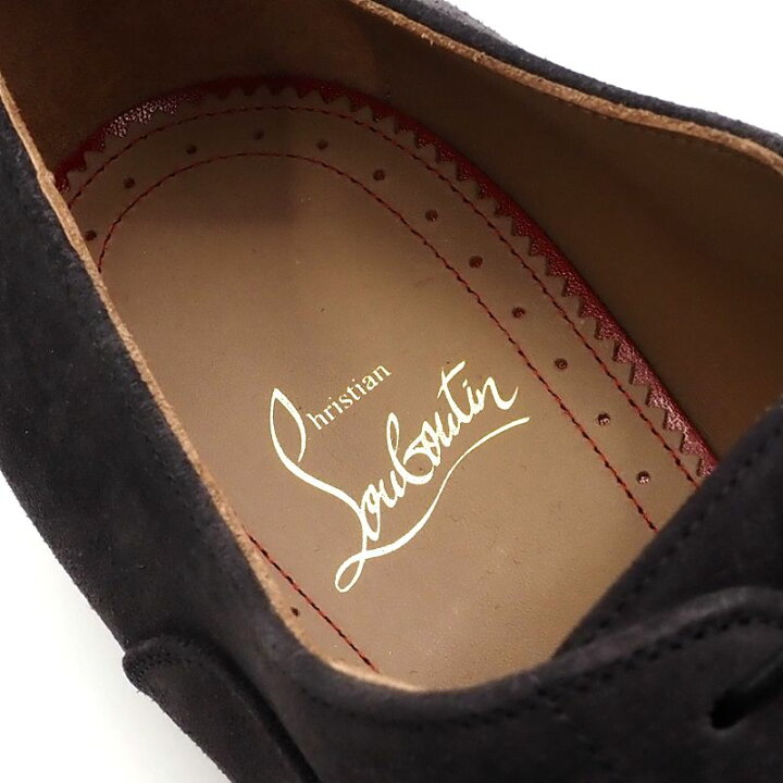 楽天市場】未使用品 Christian Louboutin スタッズ スエードレザー 