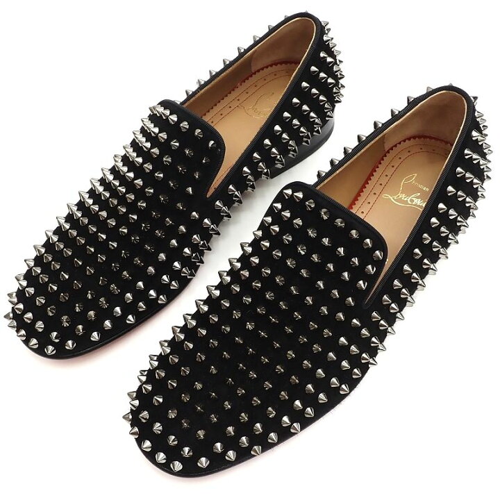楽天市場】未使用品 Christian Louboutin スパイクスタッズ スエード 