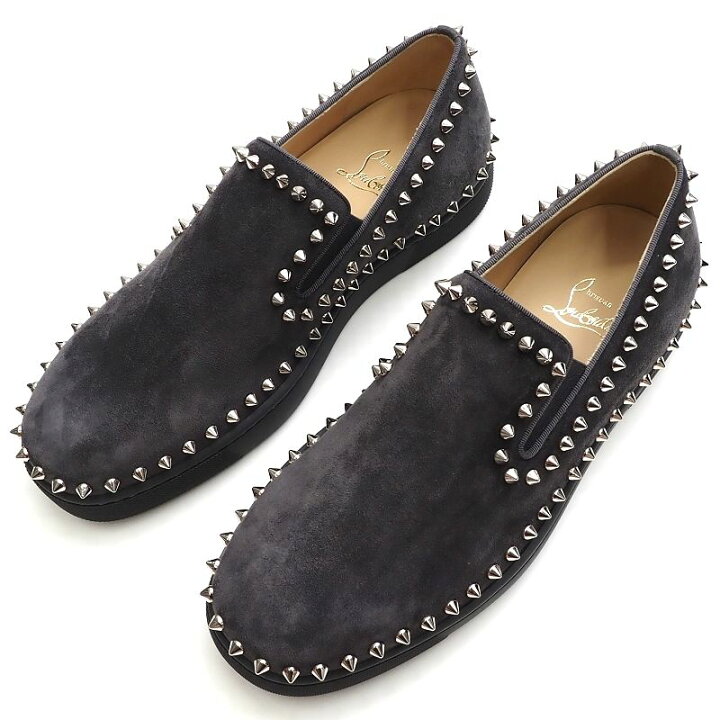 楽天市場】未使用品 Christian Louboutin スパイクスタッズ スエード 