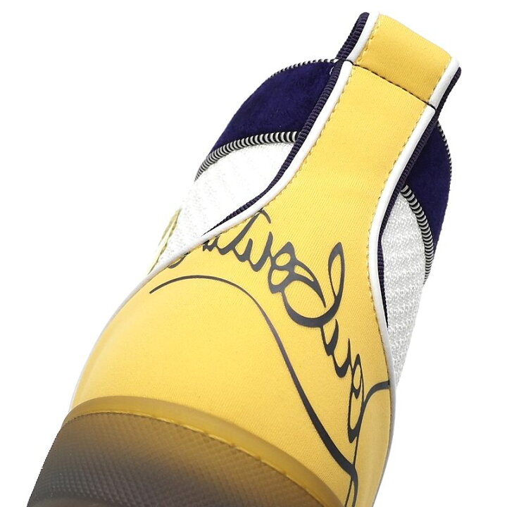 楽天市場】未使用品 Christian Louboutin レイカーズカラー ハイカット 