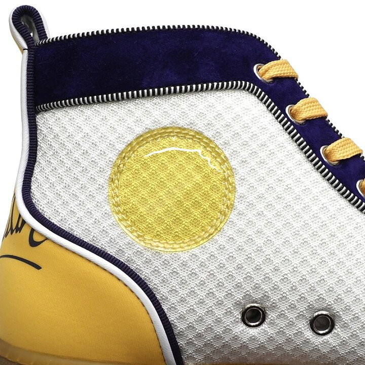 楽天市場】未使用品 Christian Louboutin レイカーズカラー ハイカット 