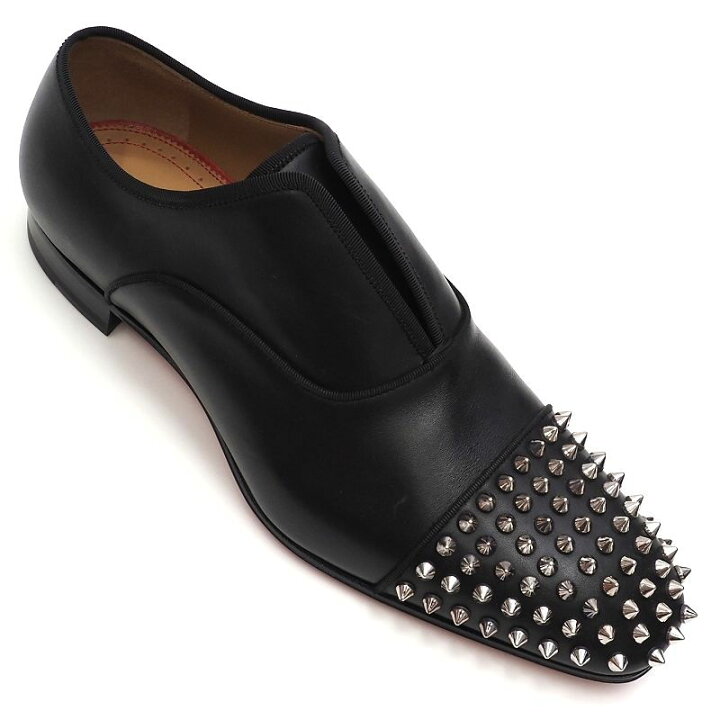 楽天市場】未使用品 Christian Louboutin スパイクスタッズ レザー 