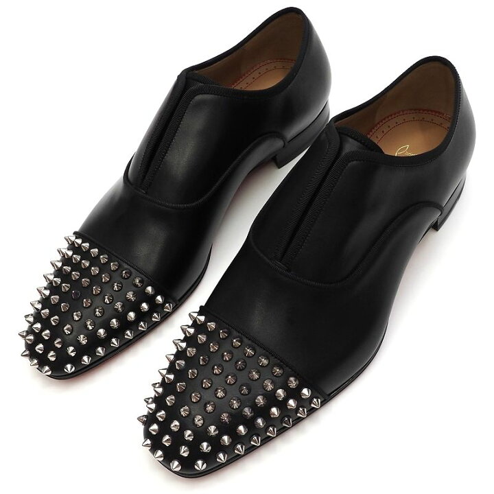 楽天市場】未使用品 Christian Louboutin スパイクスタッズ レザー 