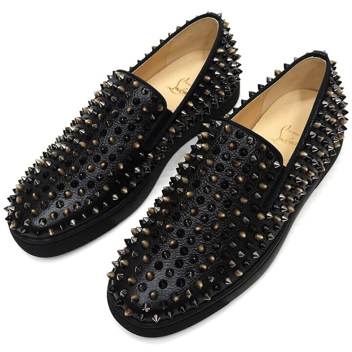楽天市場】新品 Christian Louboutin ROLLER BOAT スパイクスタッズ  