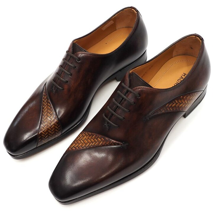 楽天市場】新品 MAGNANNI レザーシューズ 革靴 【サイズ：38 
