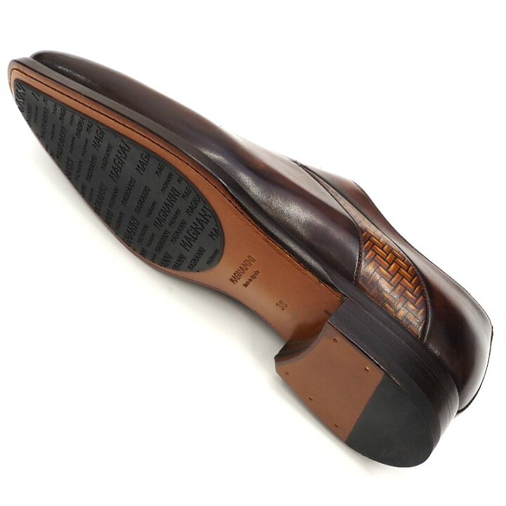 楽天市場】新品 MAGNANNI レザーシューズ 革靴 【サイズ：38 