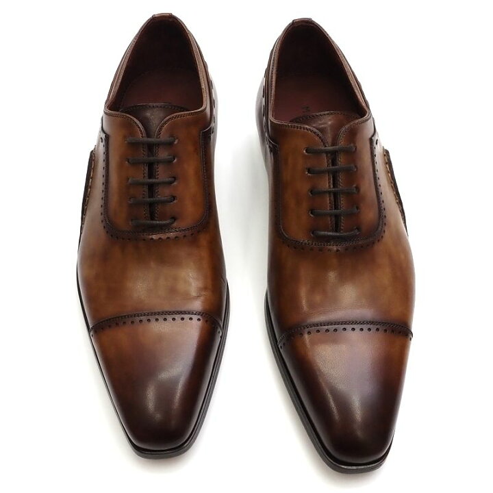 楽天市場】新品 MAGNANNI オパンカ製法 レザーシューズ 革靴 【サイズ 
