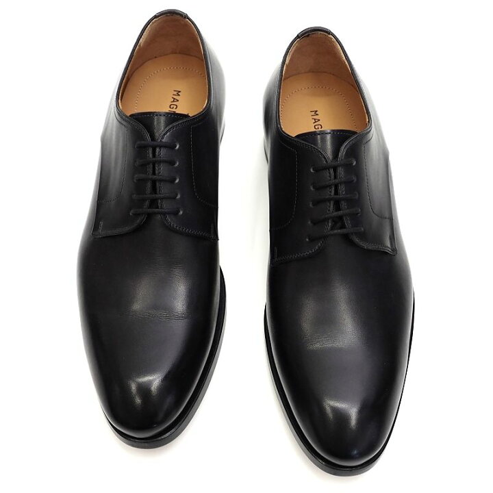 楽天市場】未使用品 MAGNANNI プレーントゥ レザーシューズ 【サイズ 